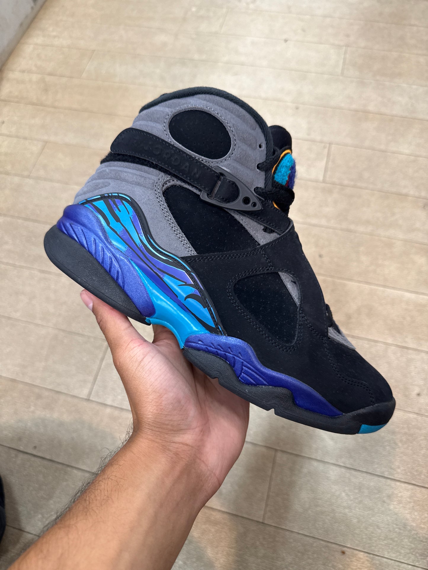 Jordan 8 Aqua (Used)
