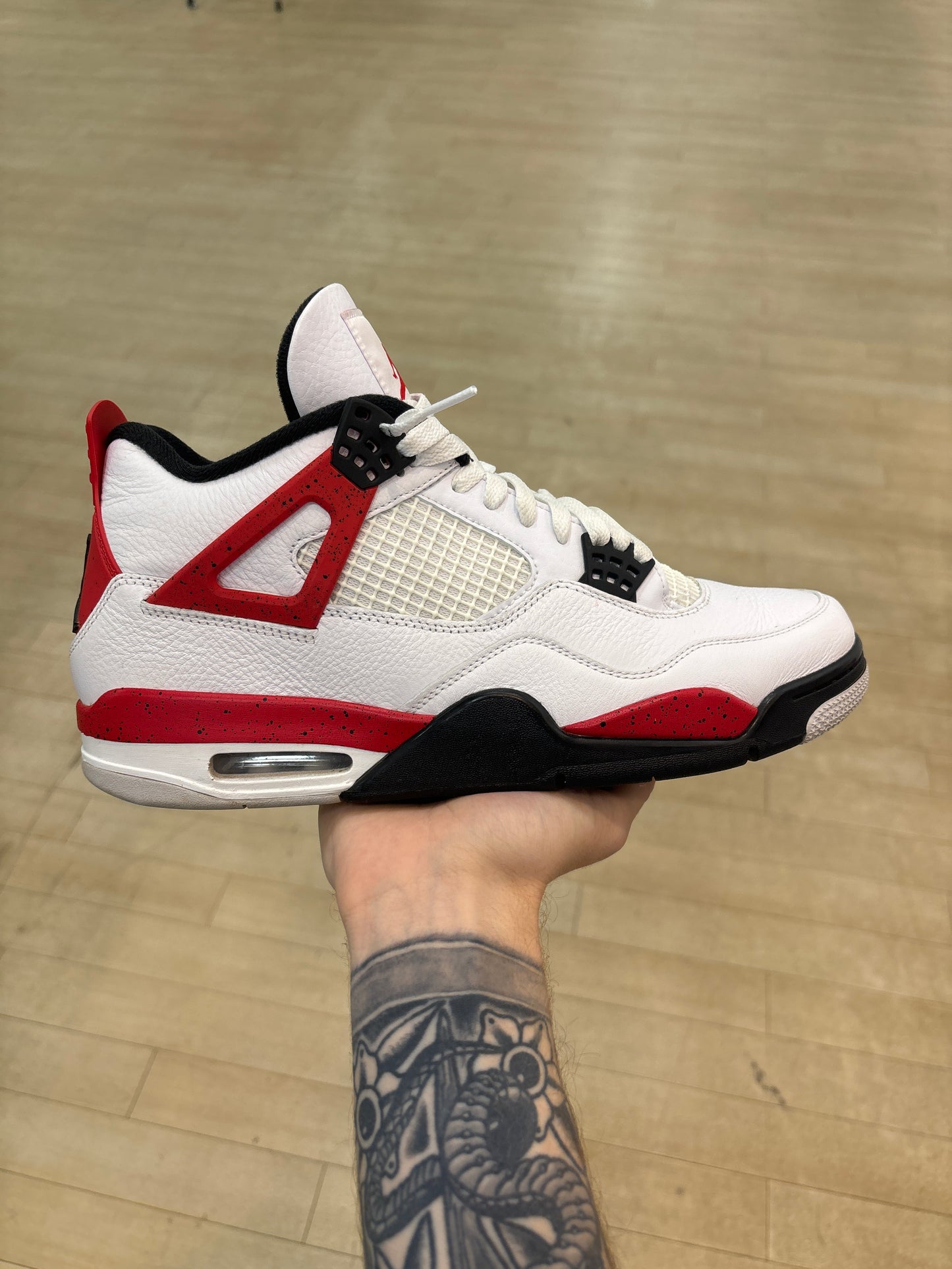 Jordan 4 Red Cement (Used)