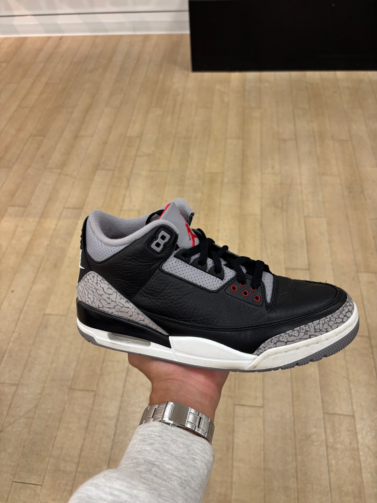 Jordan 3 Black Cement 2024 (Used)