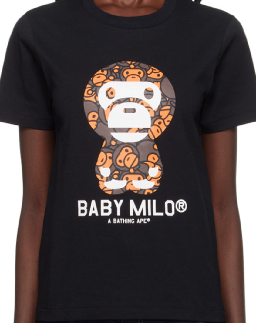 BAPE Baby Milo Black Tee (Ladies)