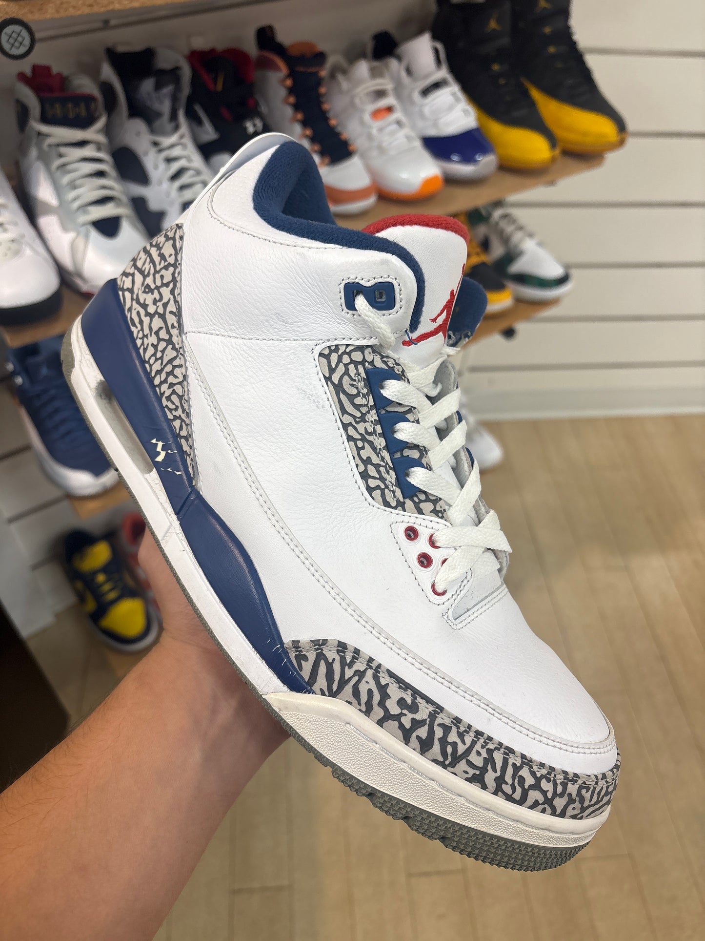 Jordan 3 True Blue (Used)