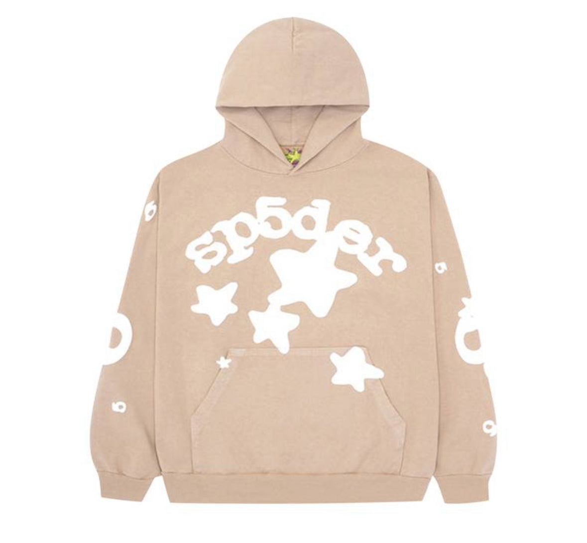 Sp5der Sand Beluga Hoodie