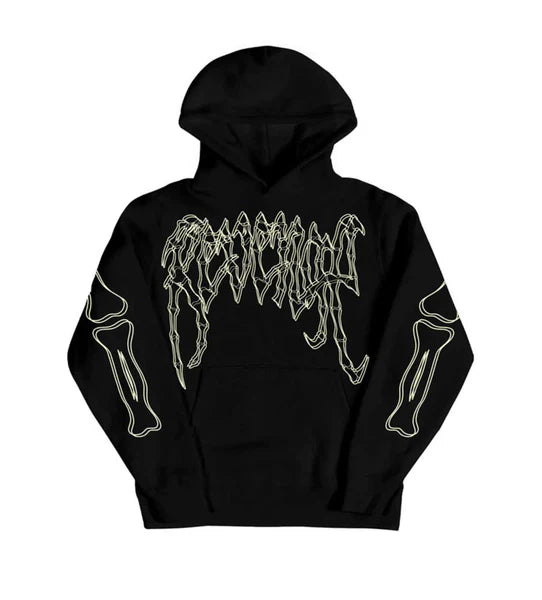 Revenge Crossbones Black Hoodie