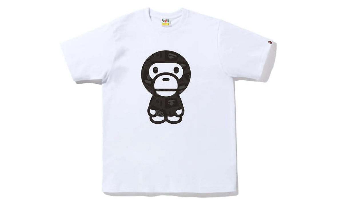 BAPE Distortion Big Baby Milo Tee