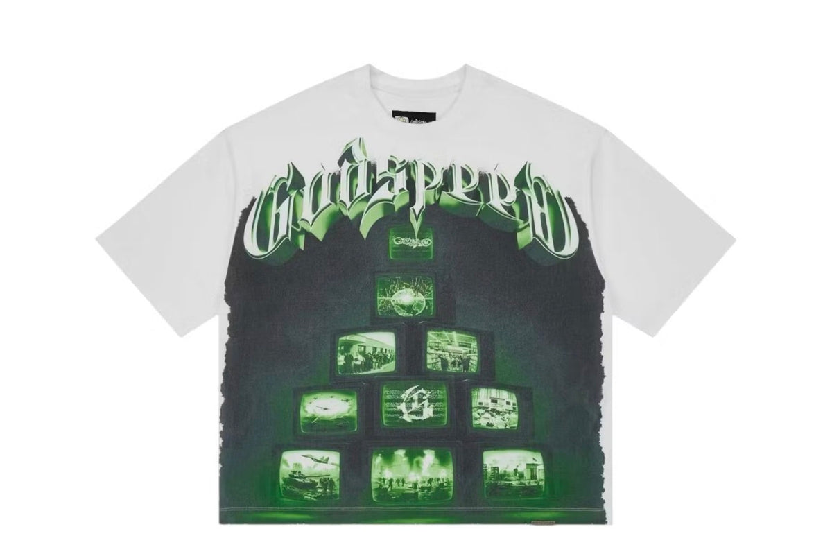 Godspeed Overstimulation White Tee