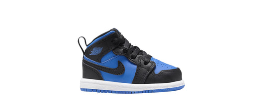 Jordan 1 Mid Black Royal TD