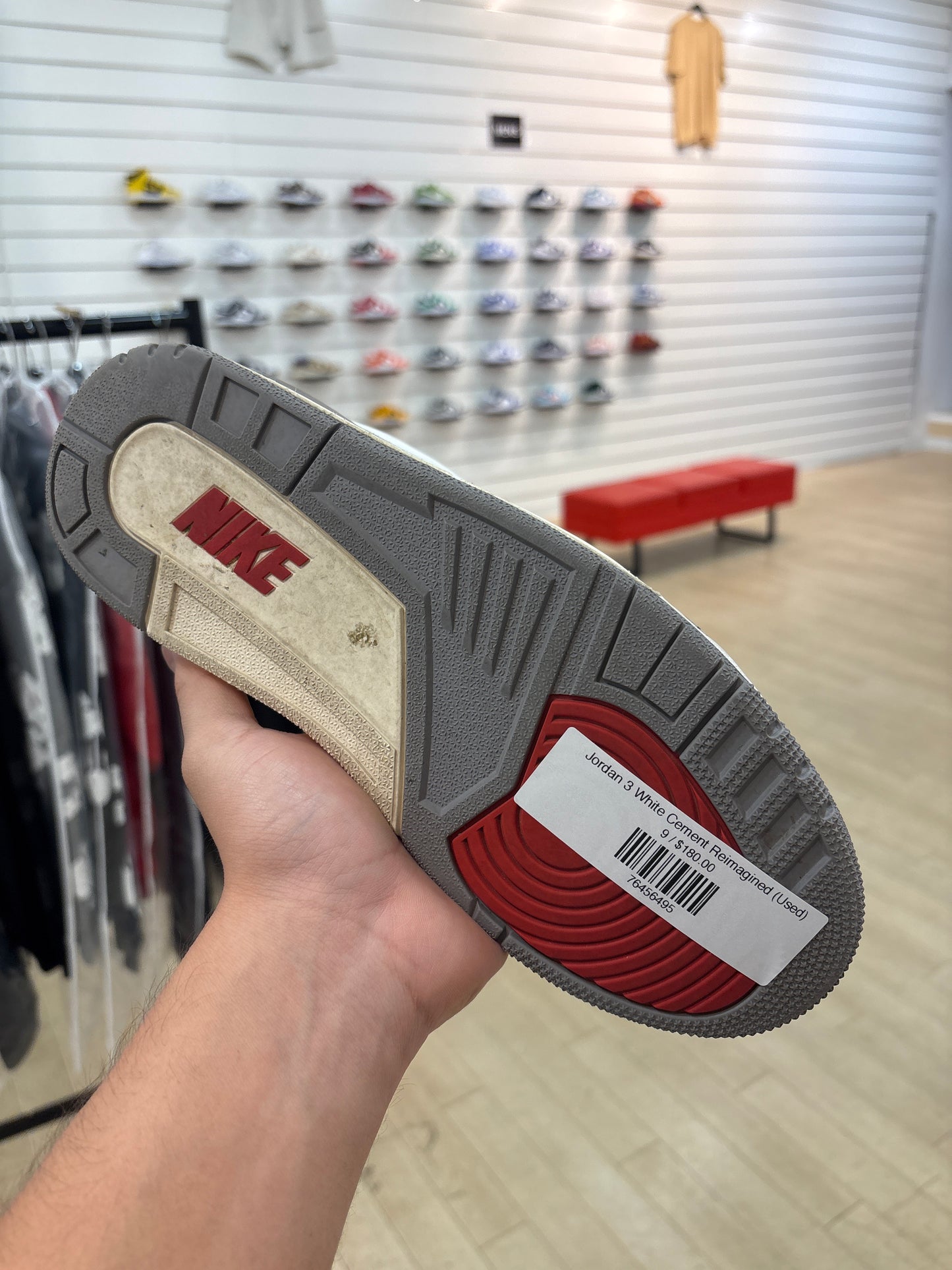 Jordan 3 White Cement Reimagined (Used)