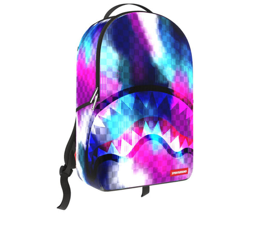 Spray Ground Tye Check Backpack