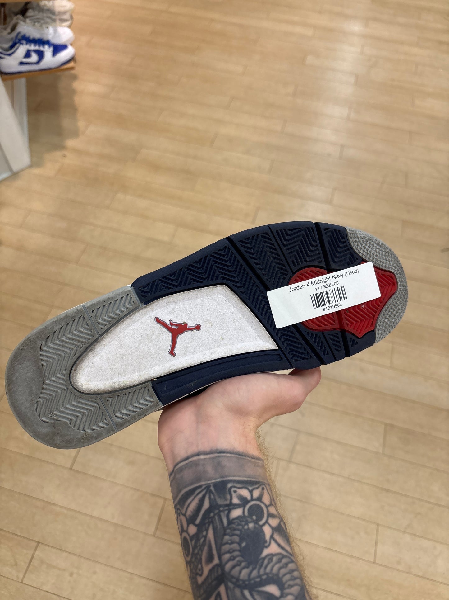 Jordan 4 Midnight Navy (Used)