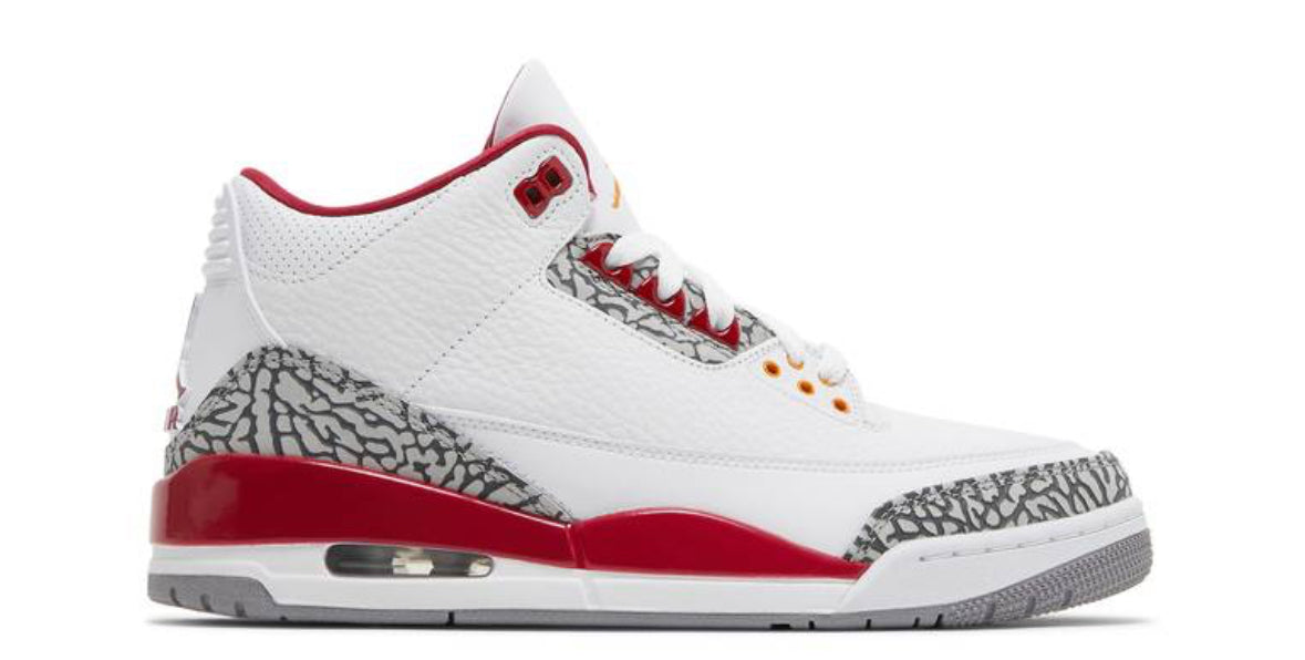 Jordan 3 Cardinal Men (Used)(No Box)