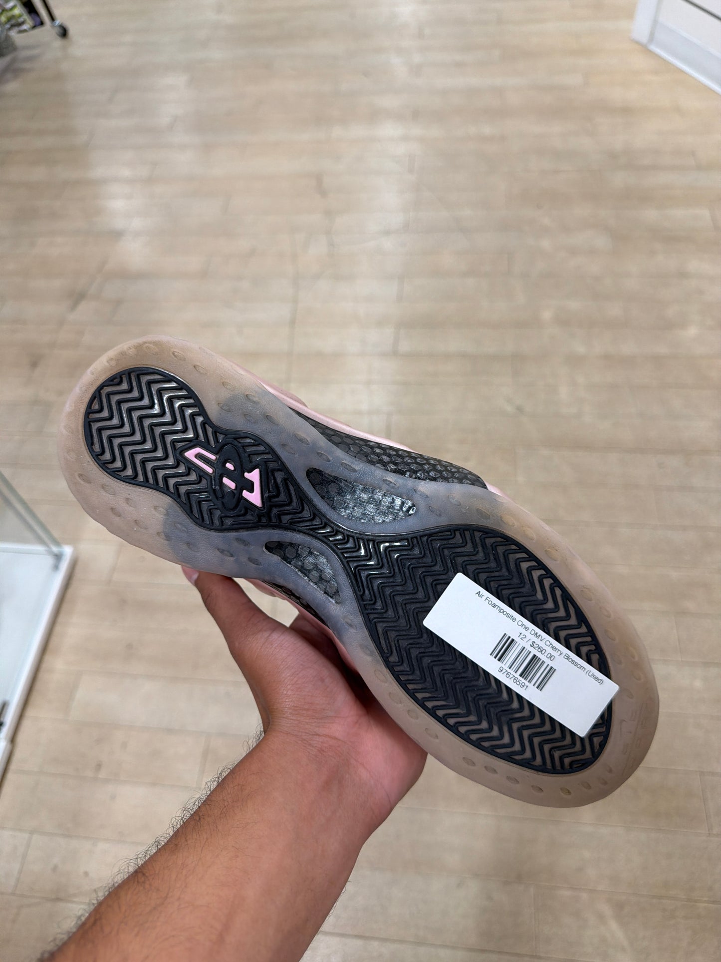 Air Foamposite One DMV Cherry Blossom (Used)