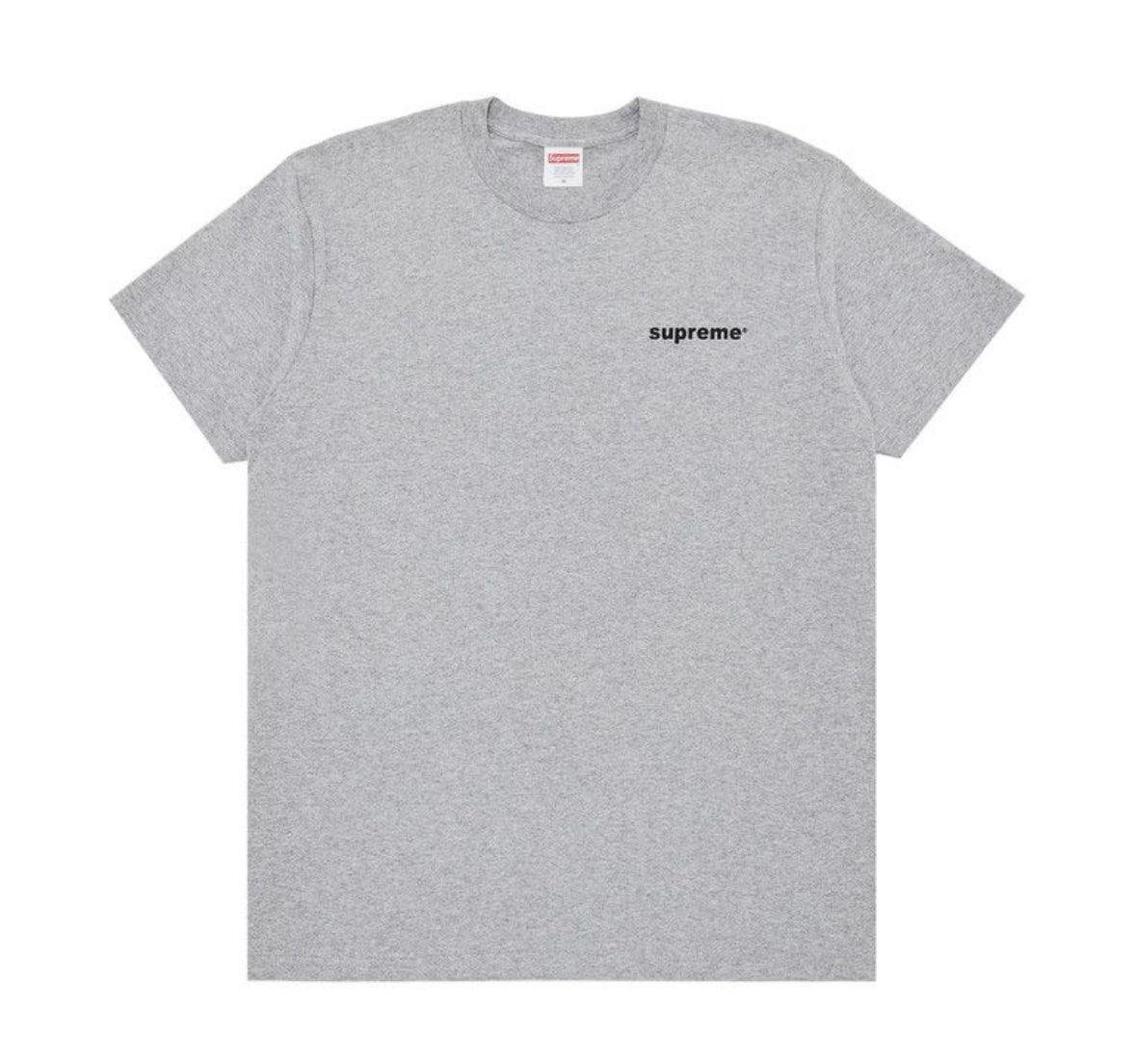 Supreme Fuck Money Grey Tee