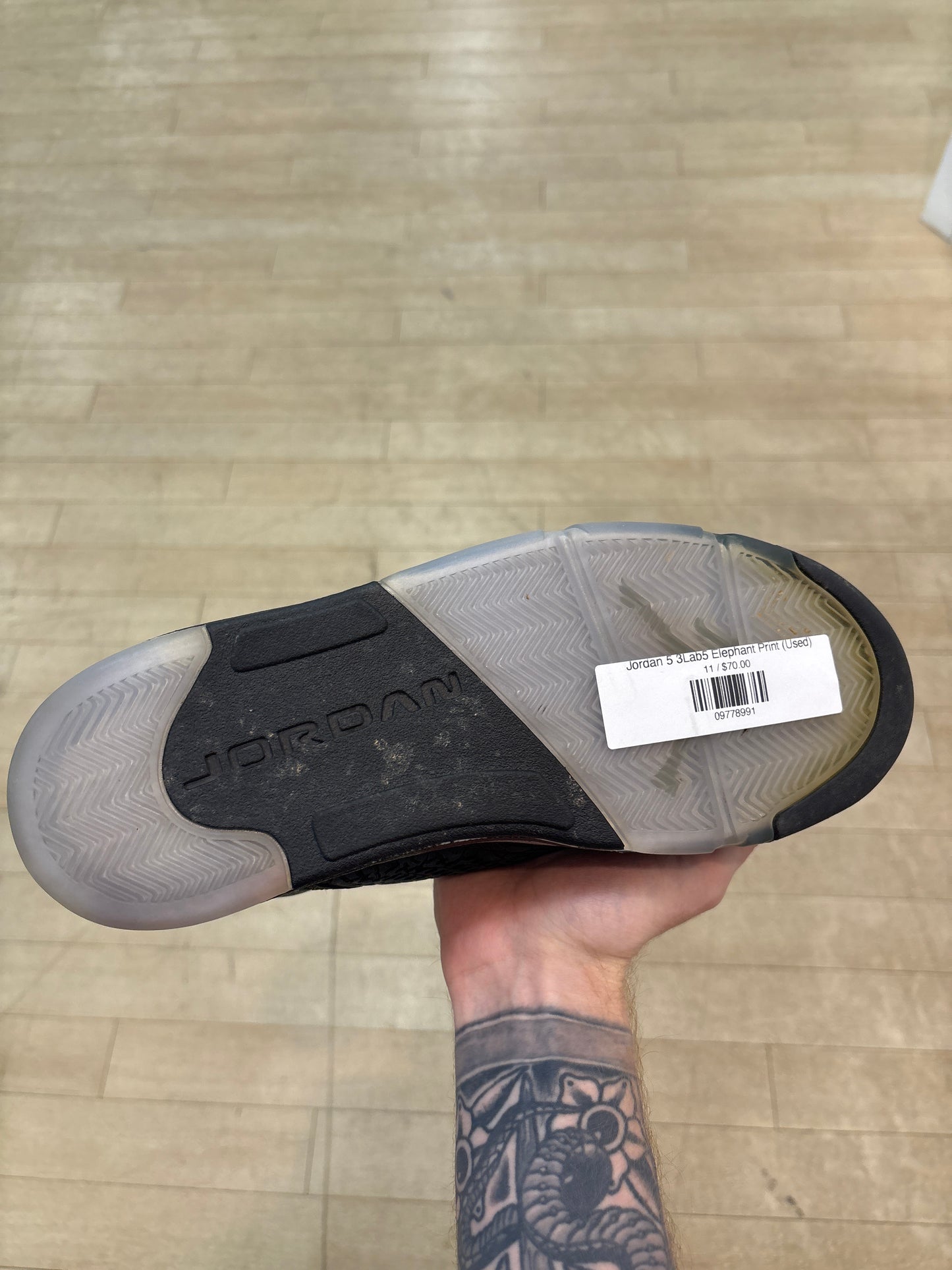Jordan 5 3Lab5 Elephant Print (Used)