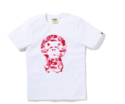 BAPE ABC Camo Baby Milo Pink Tee (Ladies)