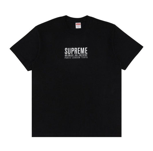 Supreme Paris Black Tee