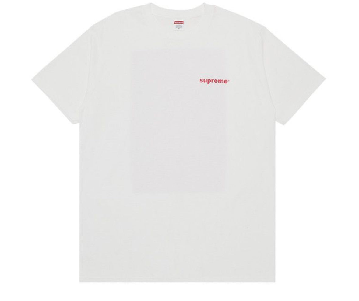 Supreme Fuck Money White Tee