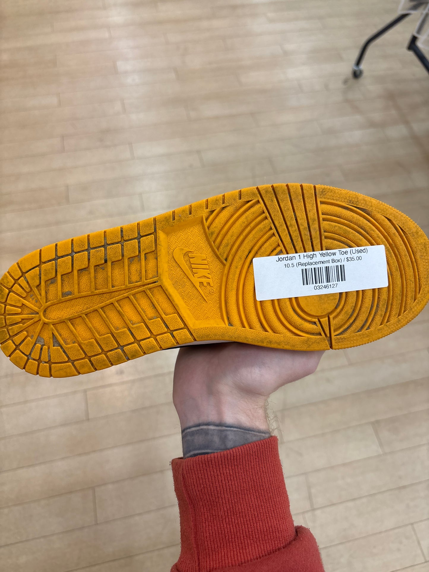 Jordan 1 High Yellow Toe (Used)