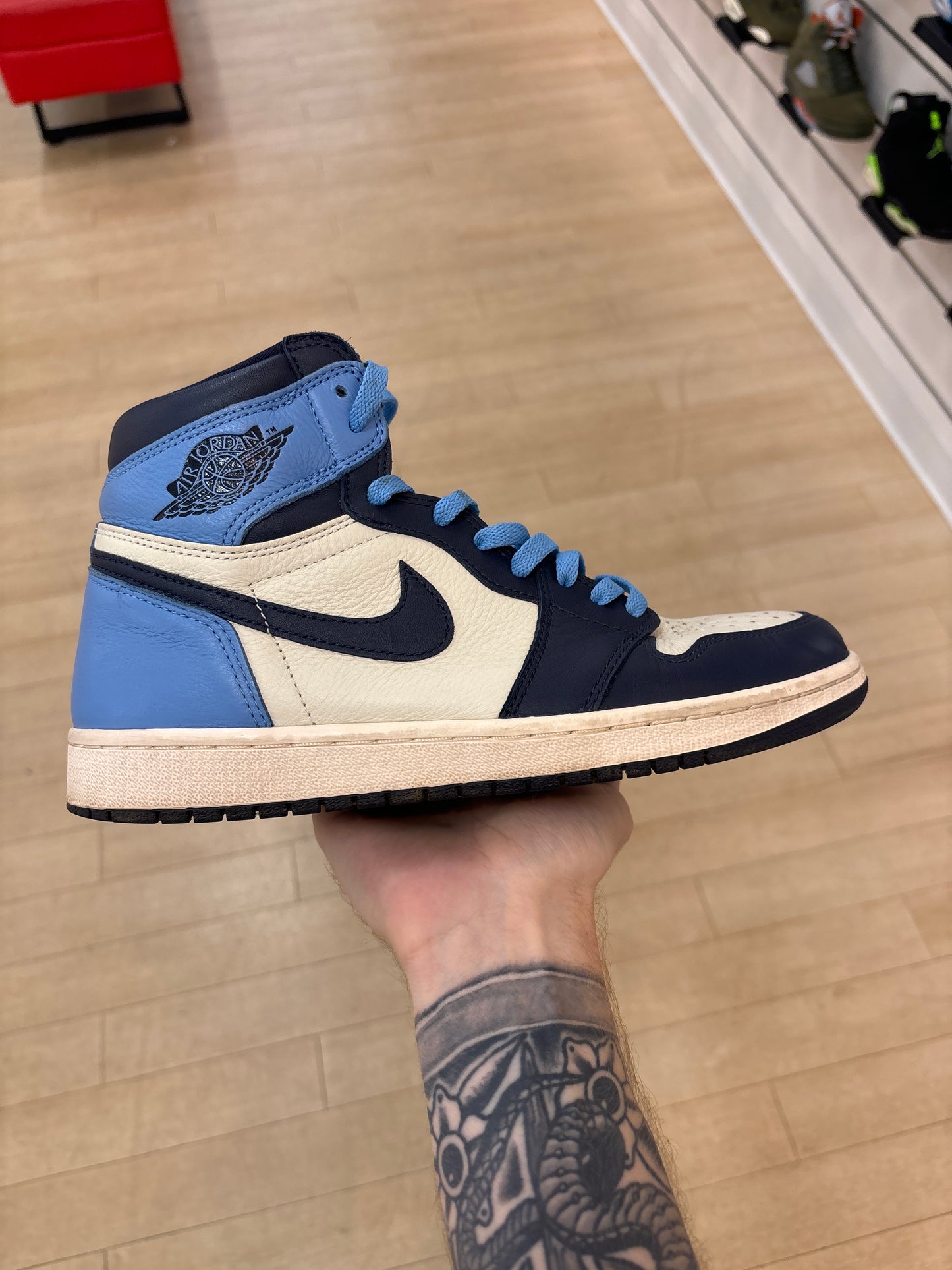 Jordan 1 High Obsidian (Used) No Box