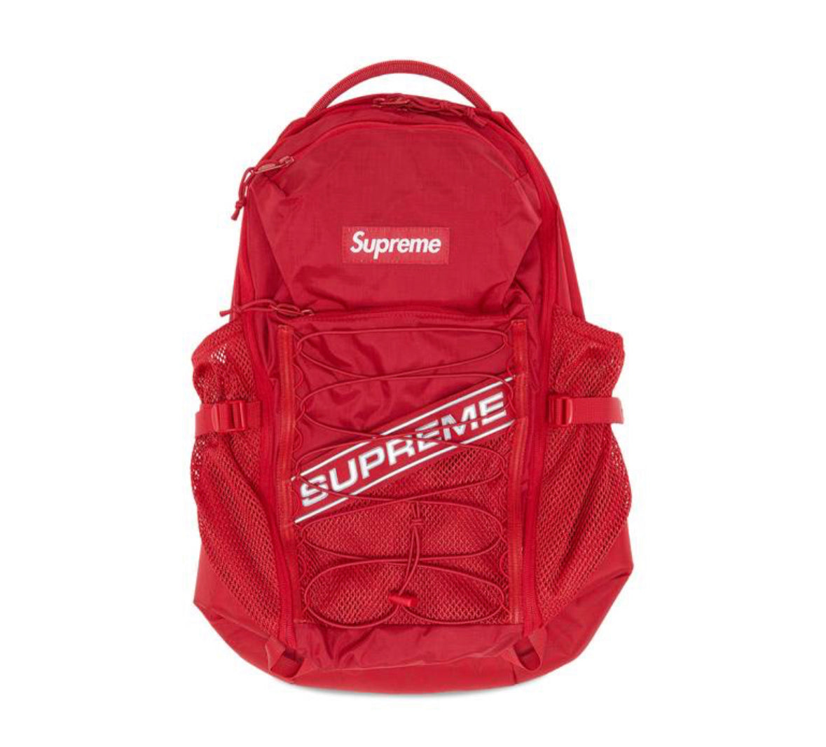 Supreme Logo Backpack (Red)