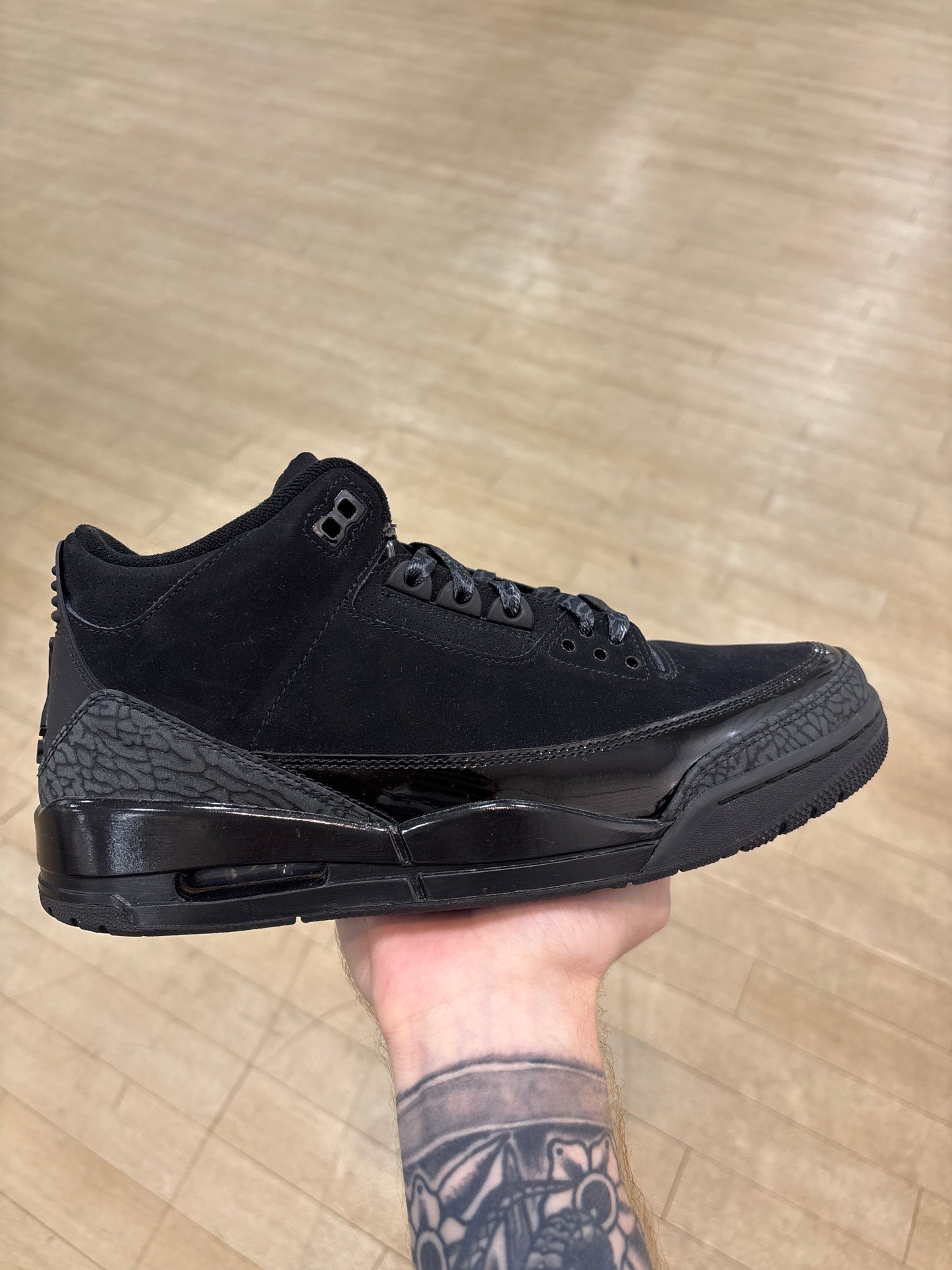 Jordan 3 Black Cat (Used)