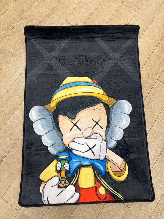 Kaws Pinocchio Rug
