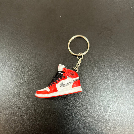 Jordan 1 Red Dior Keychain