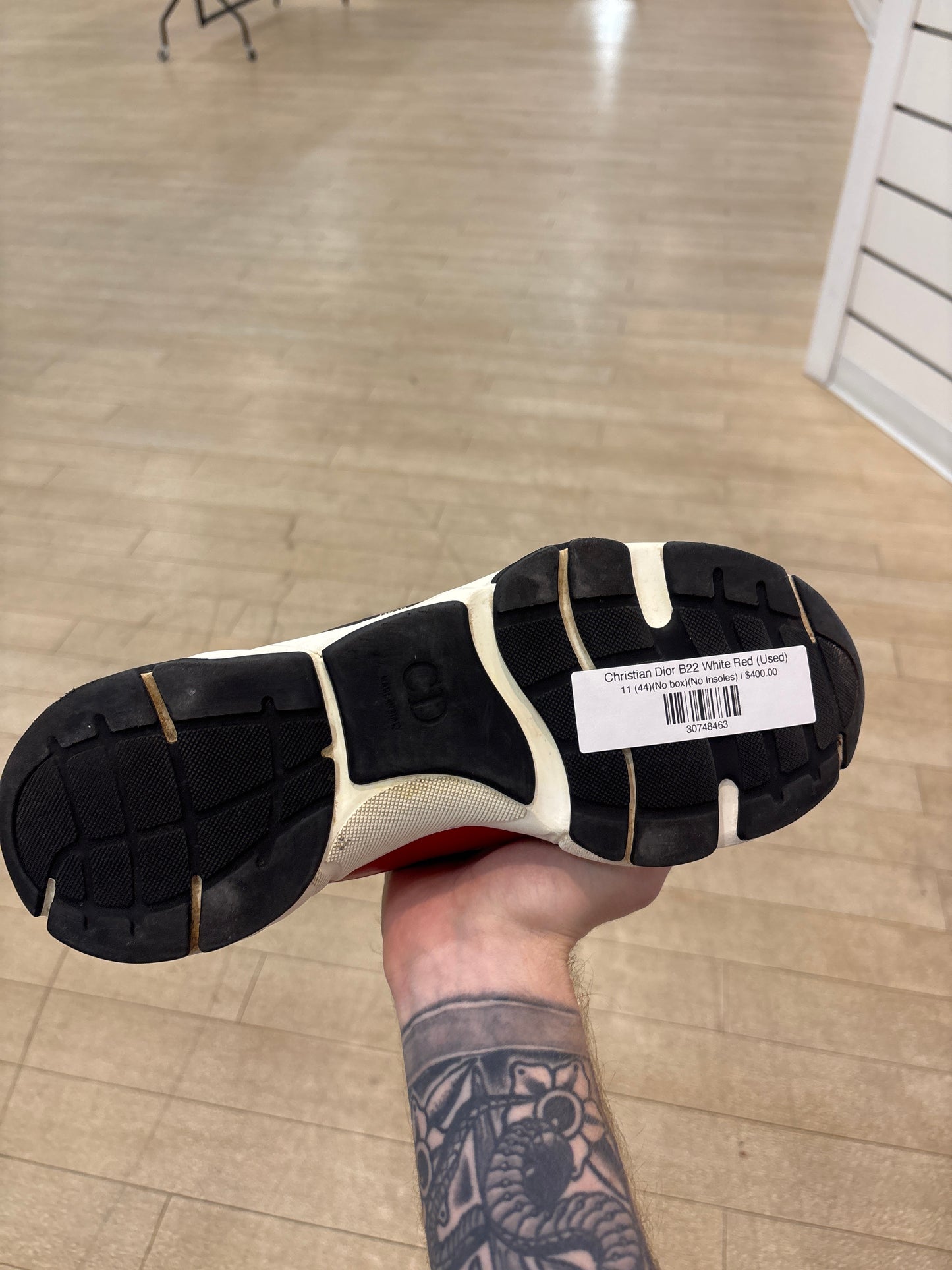 Christian Dior B22 White Red (Used)