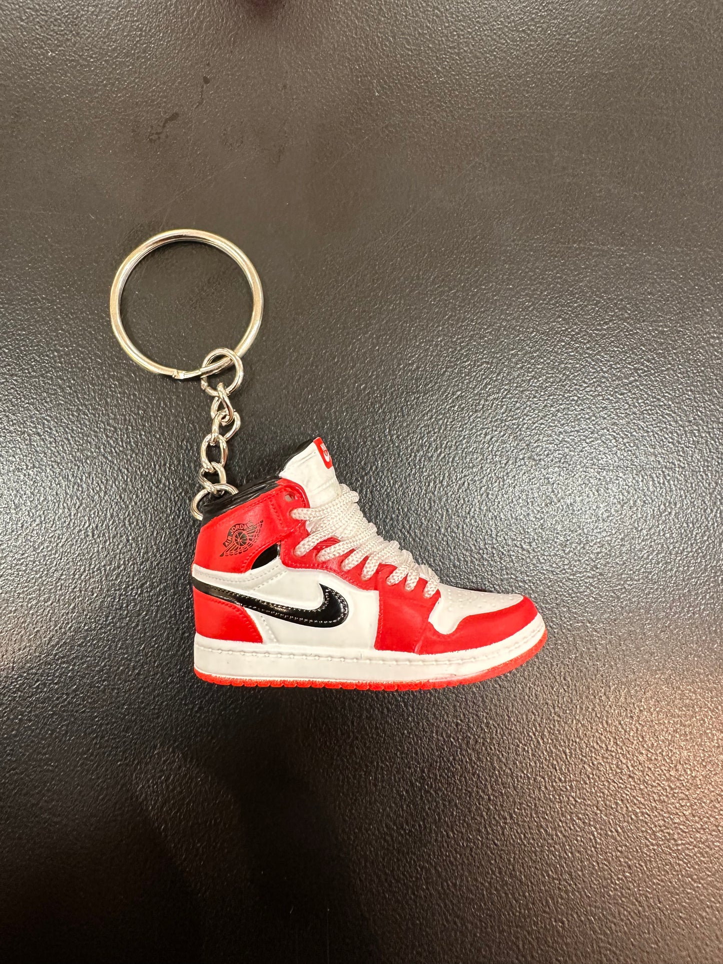 Jordan 1 Chicago White Laces Keychain