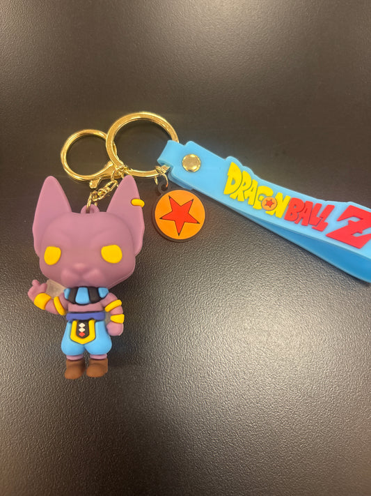 Beerus Dragon Ball Z Keychain