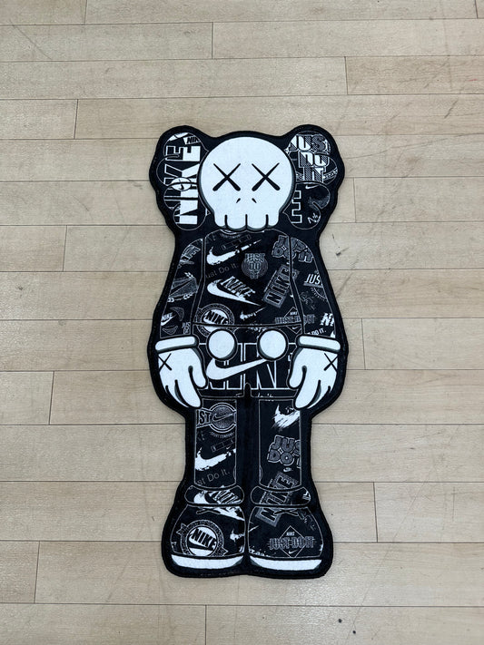 Kaws Nike Rug