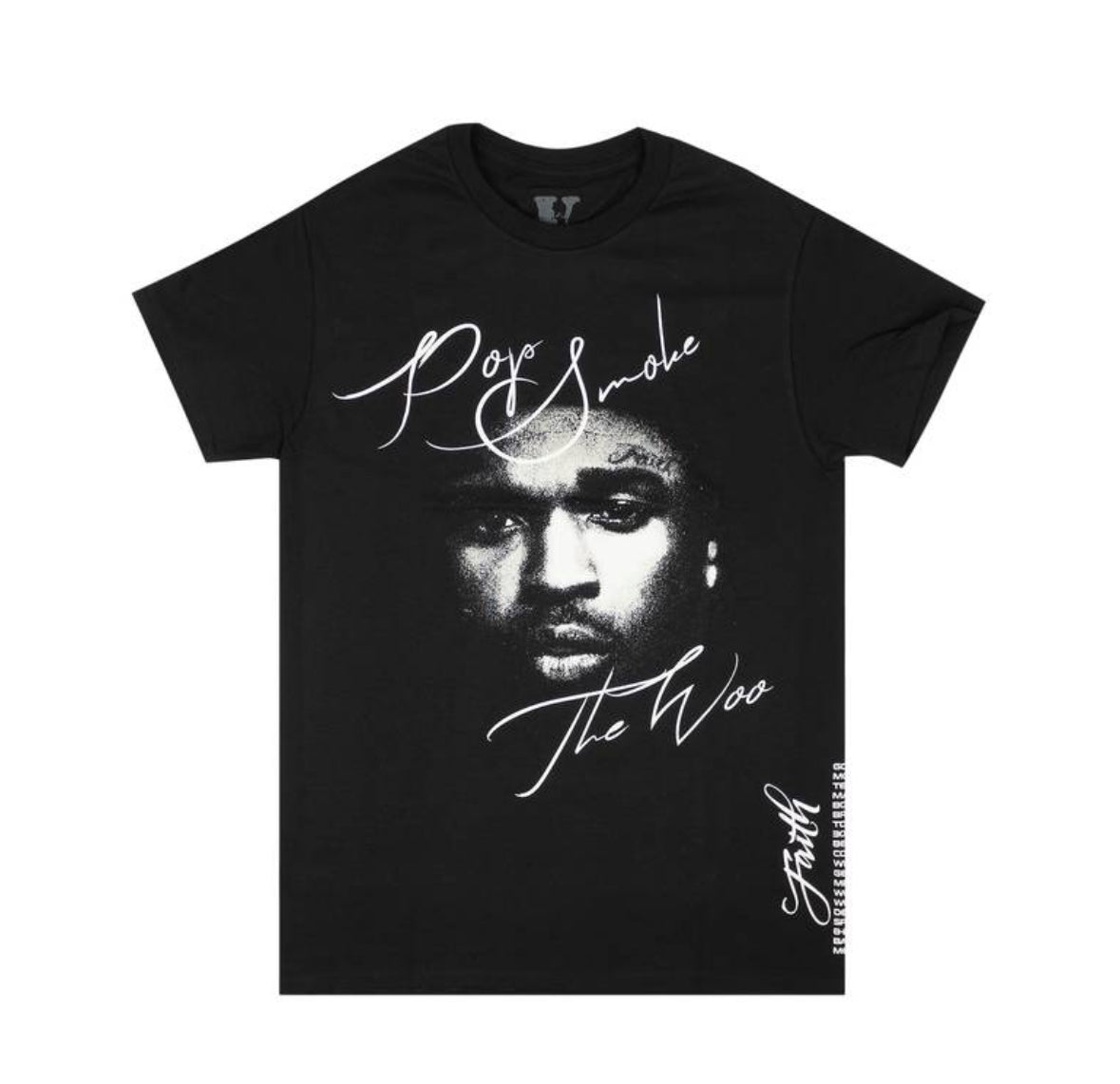 Vlone x Pop Smoke Faith T-Shirt