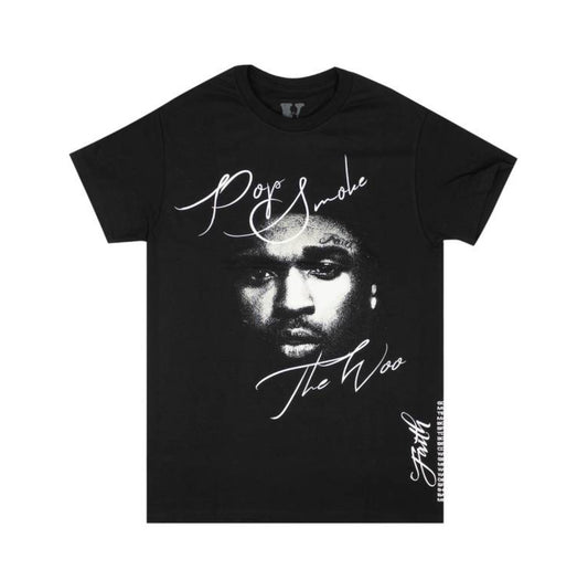 Vlone x Pop Smoke Faith T-Shirt