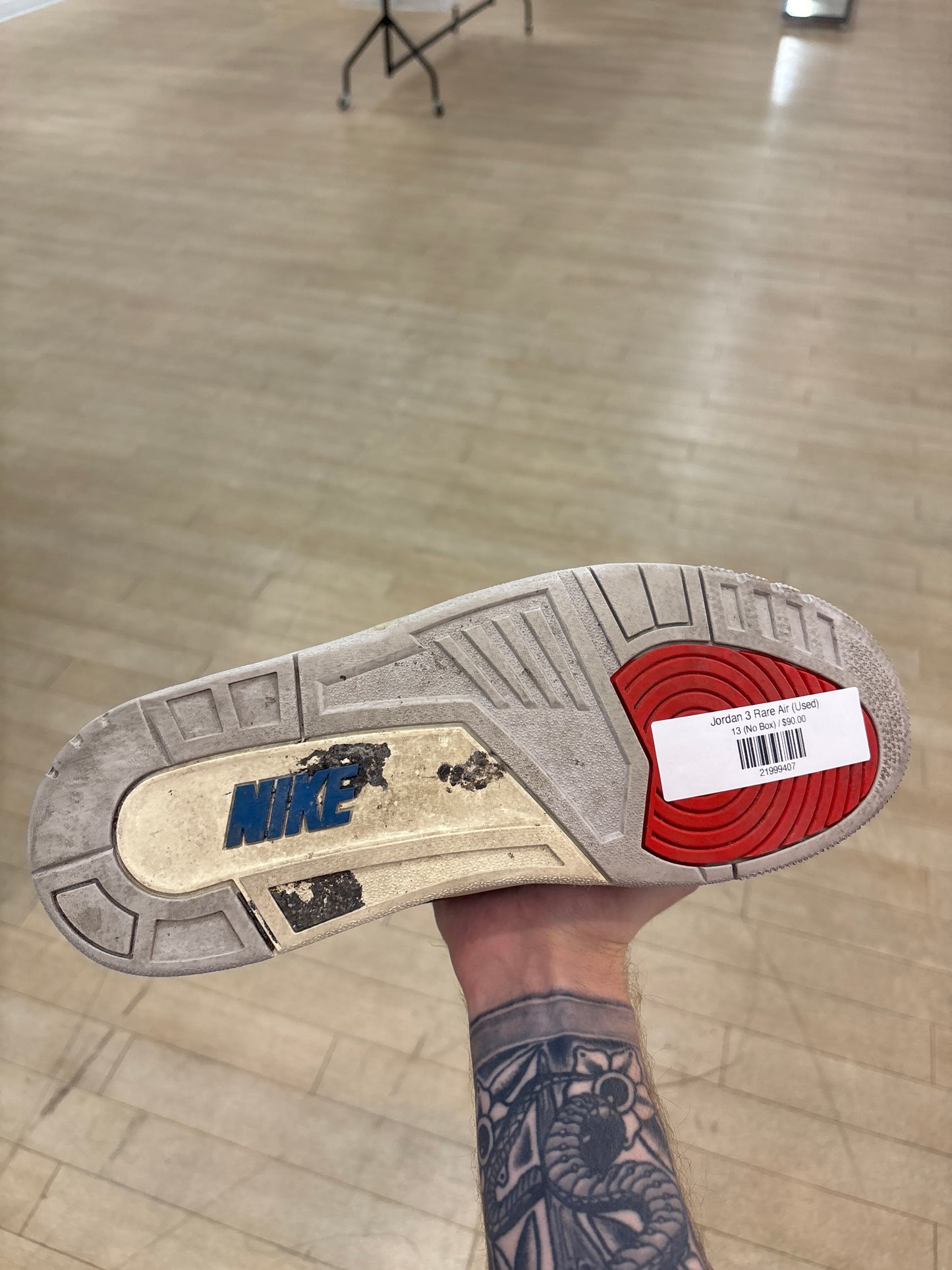 Jordan 3 Rare Air (Used)