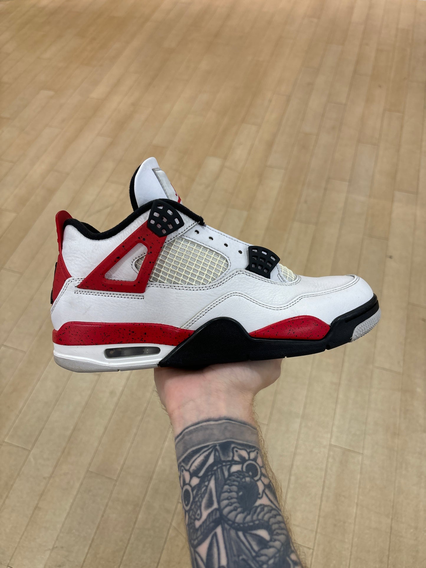 Jordan 4 Red Cement (Used) No Box