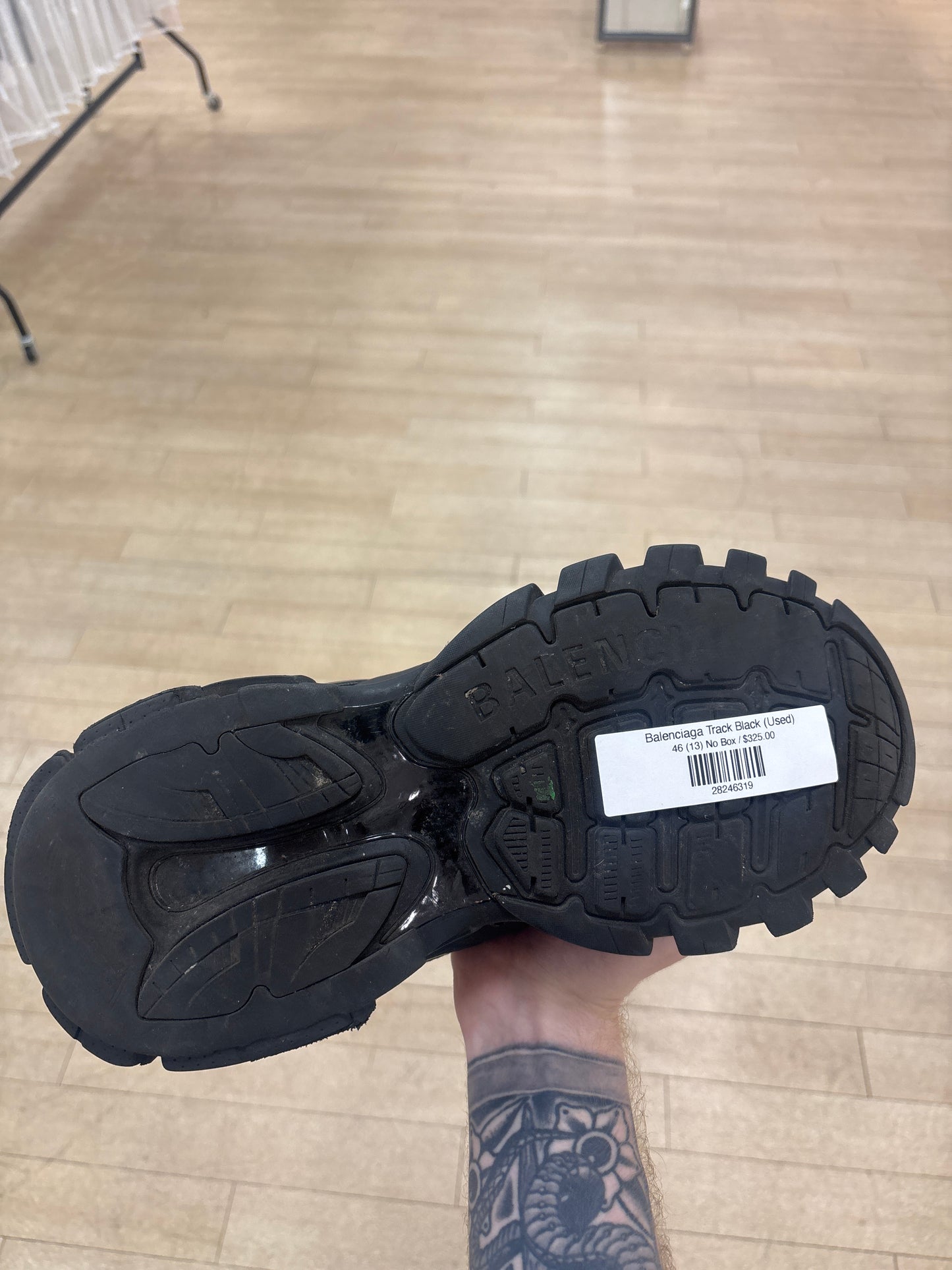 Balenciaga Track Black (Used)