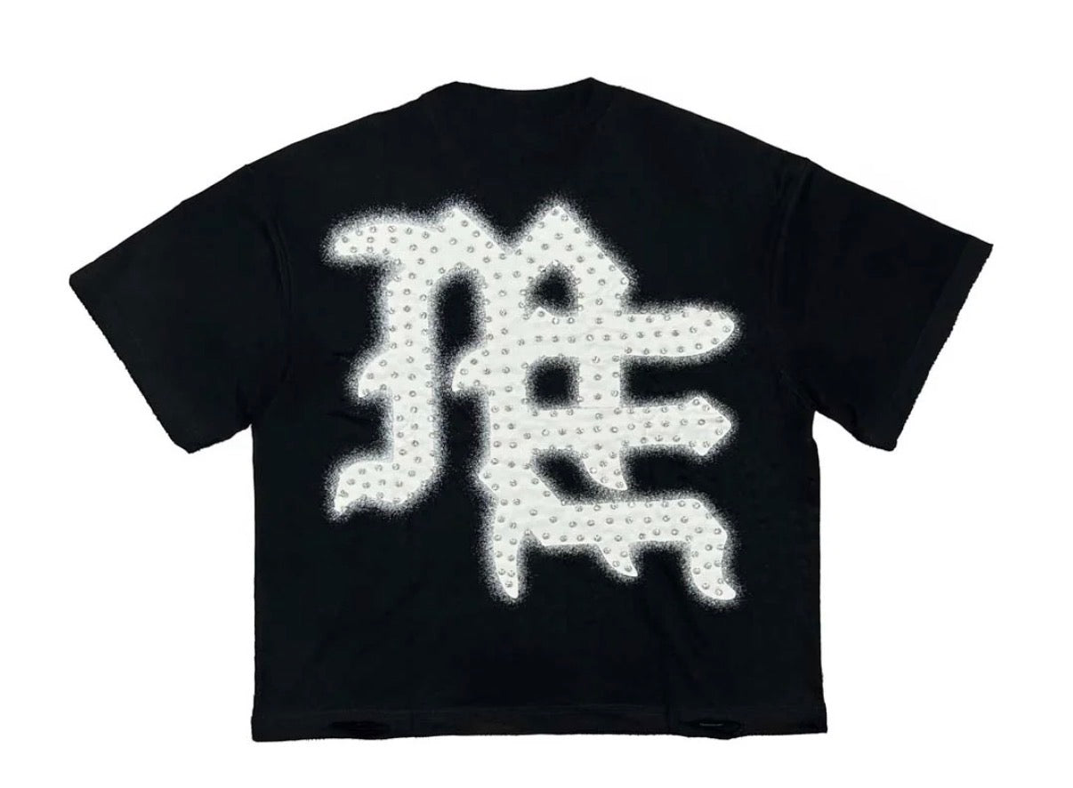 Mixed Emotion Black End Tee