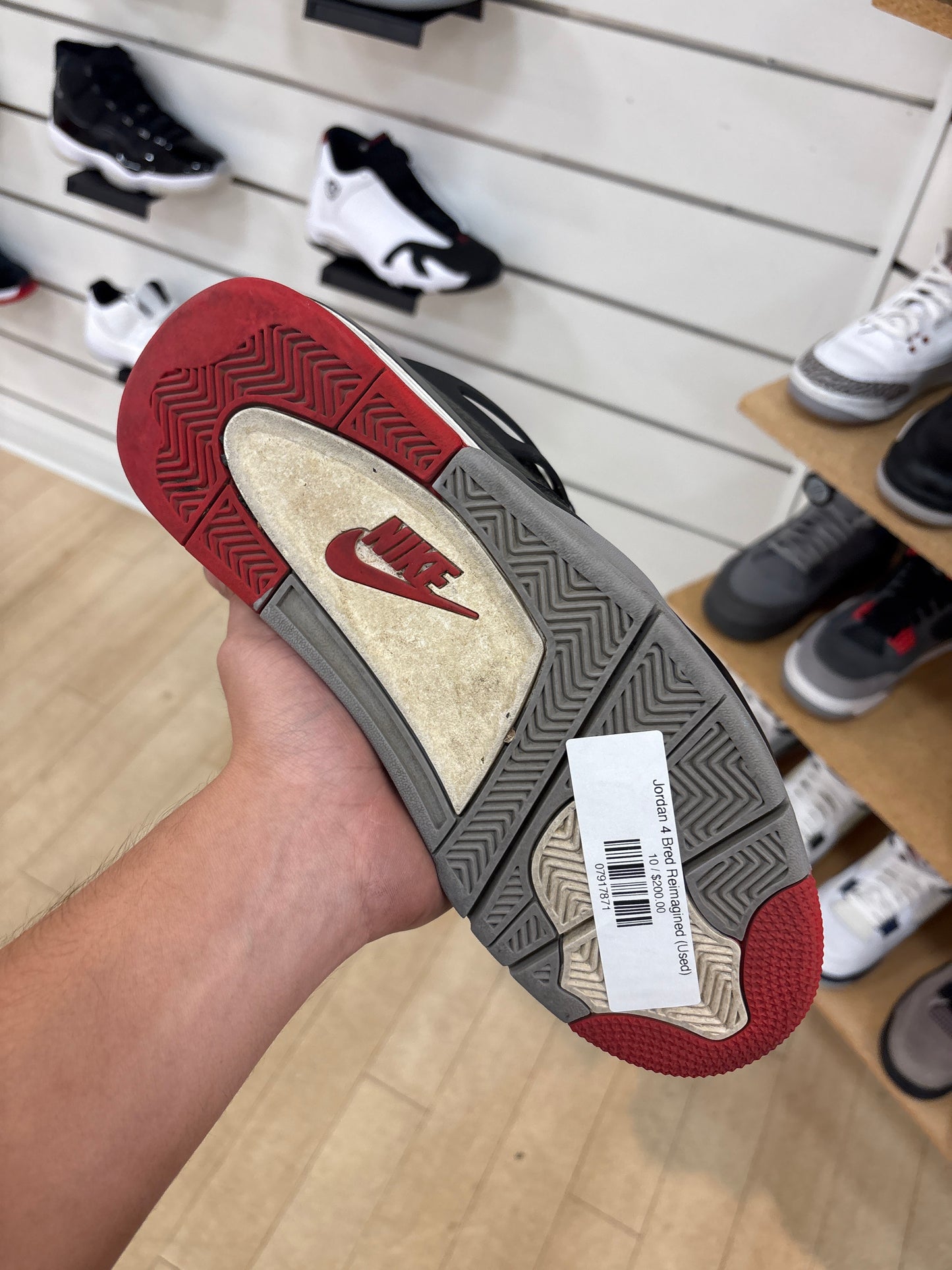 Jordan 4 Bred Reimagined (Used)