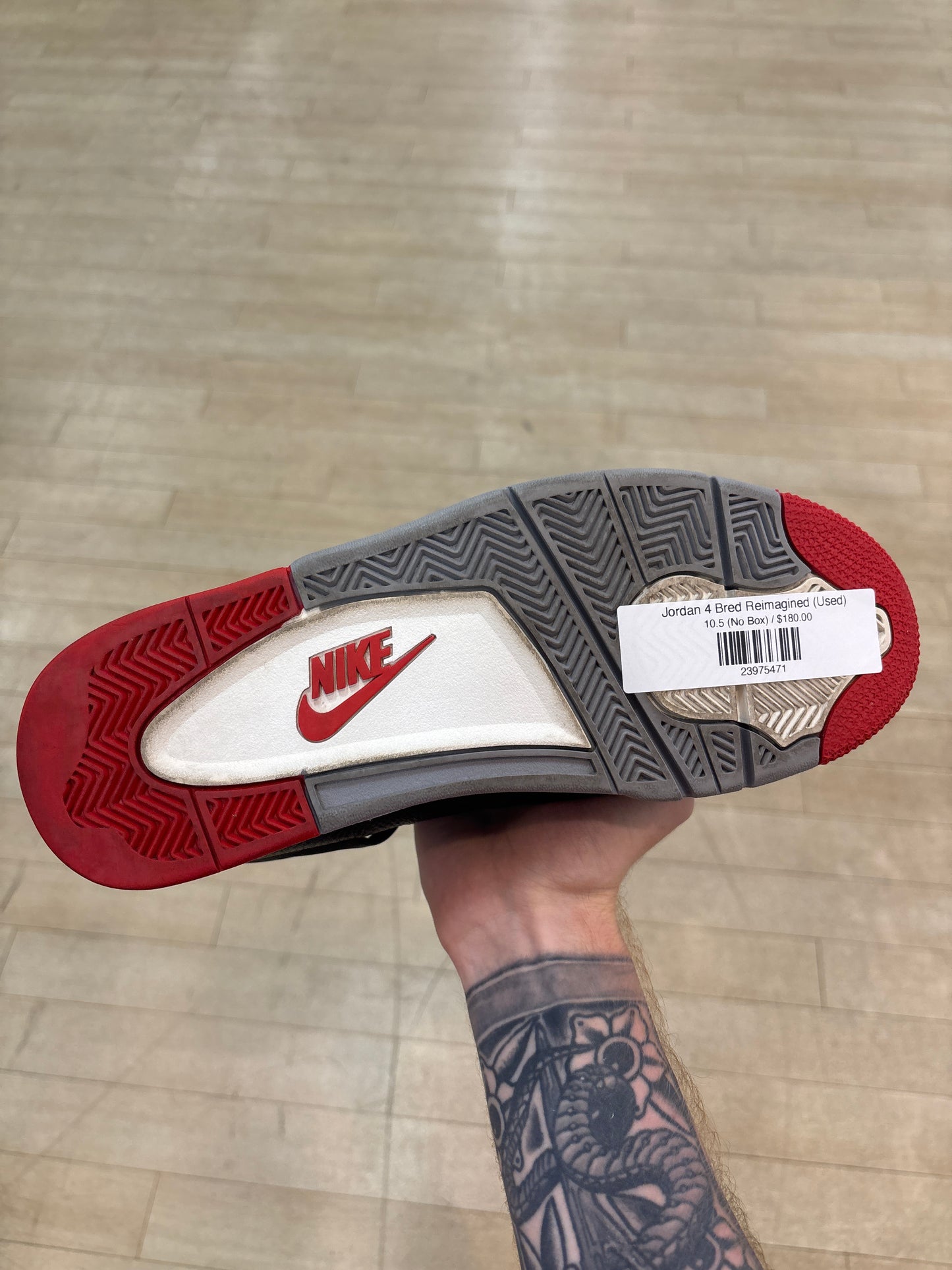 Jordan 4 Bred Reimagined (Used)