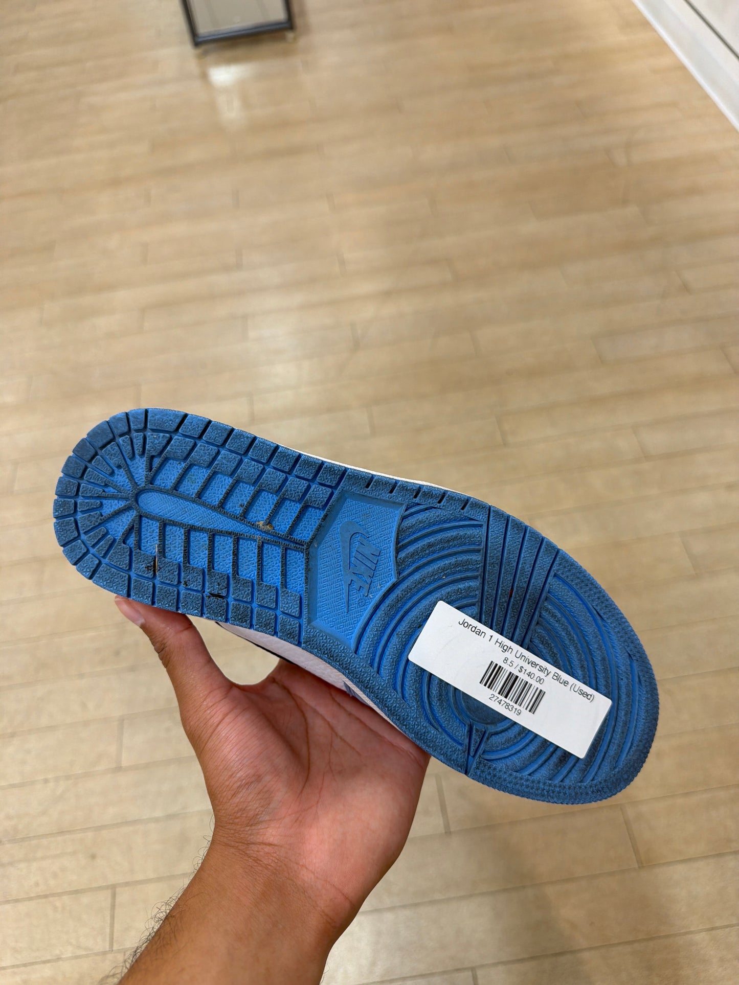 Jordan 1 High University Blue (Used)