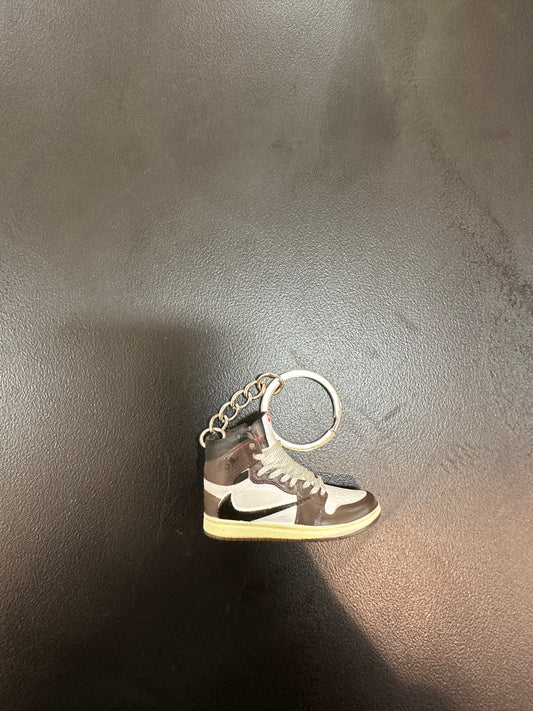 Travis Scott White Laces Keychain