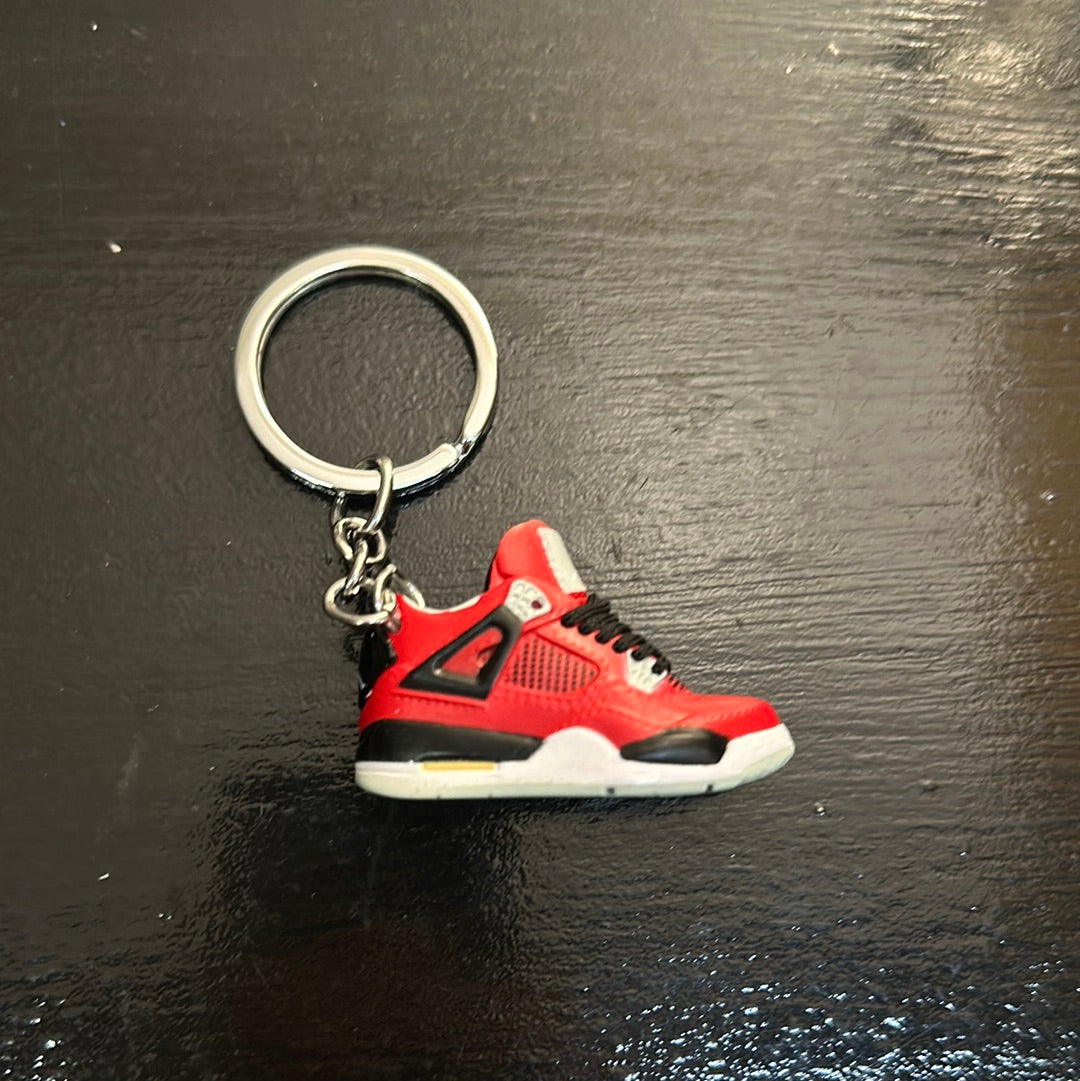 Jordan 4 Toro Keychain