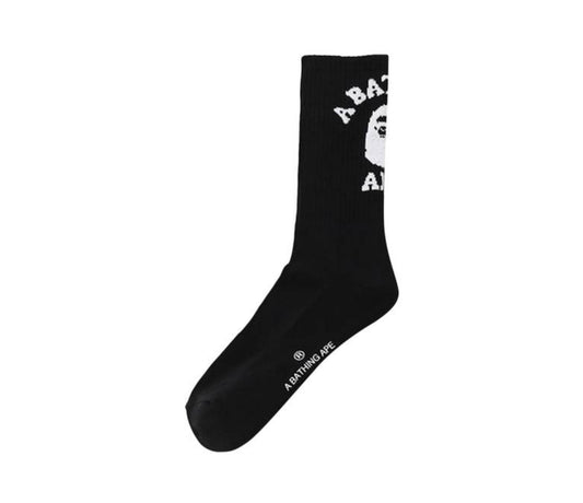 Bape A Bathing Ape Black Sock