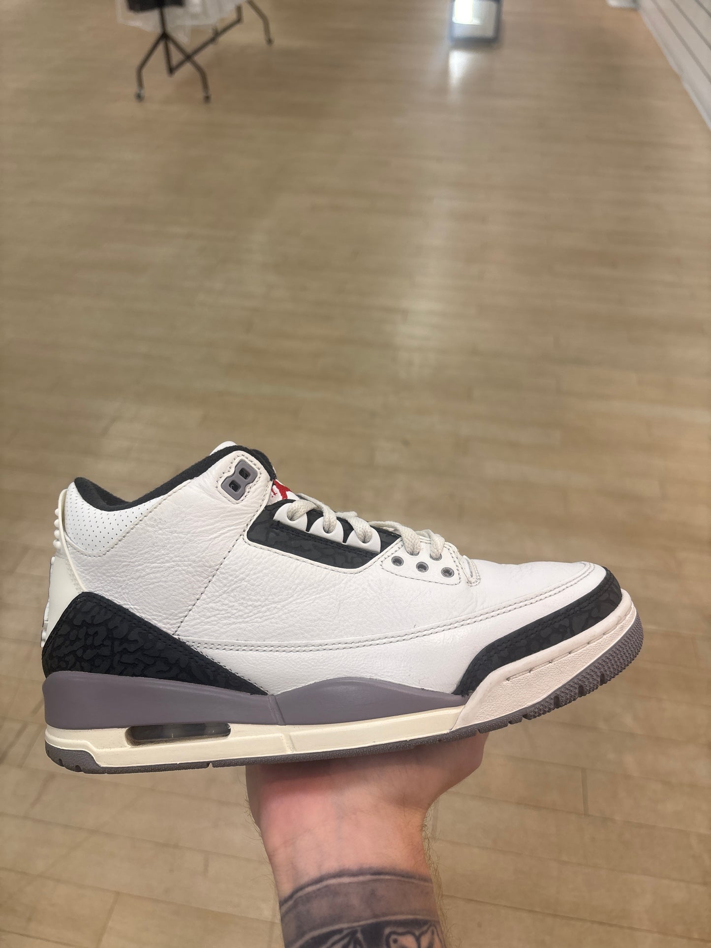 Jordan 3 Cement Grey (Used)