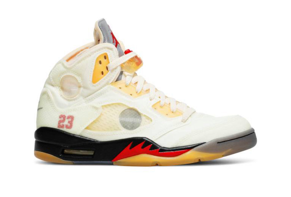 Jordan 5 Off White Sail Men (Used)