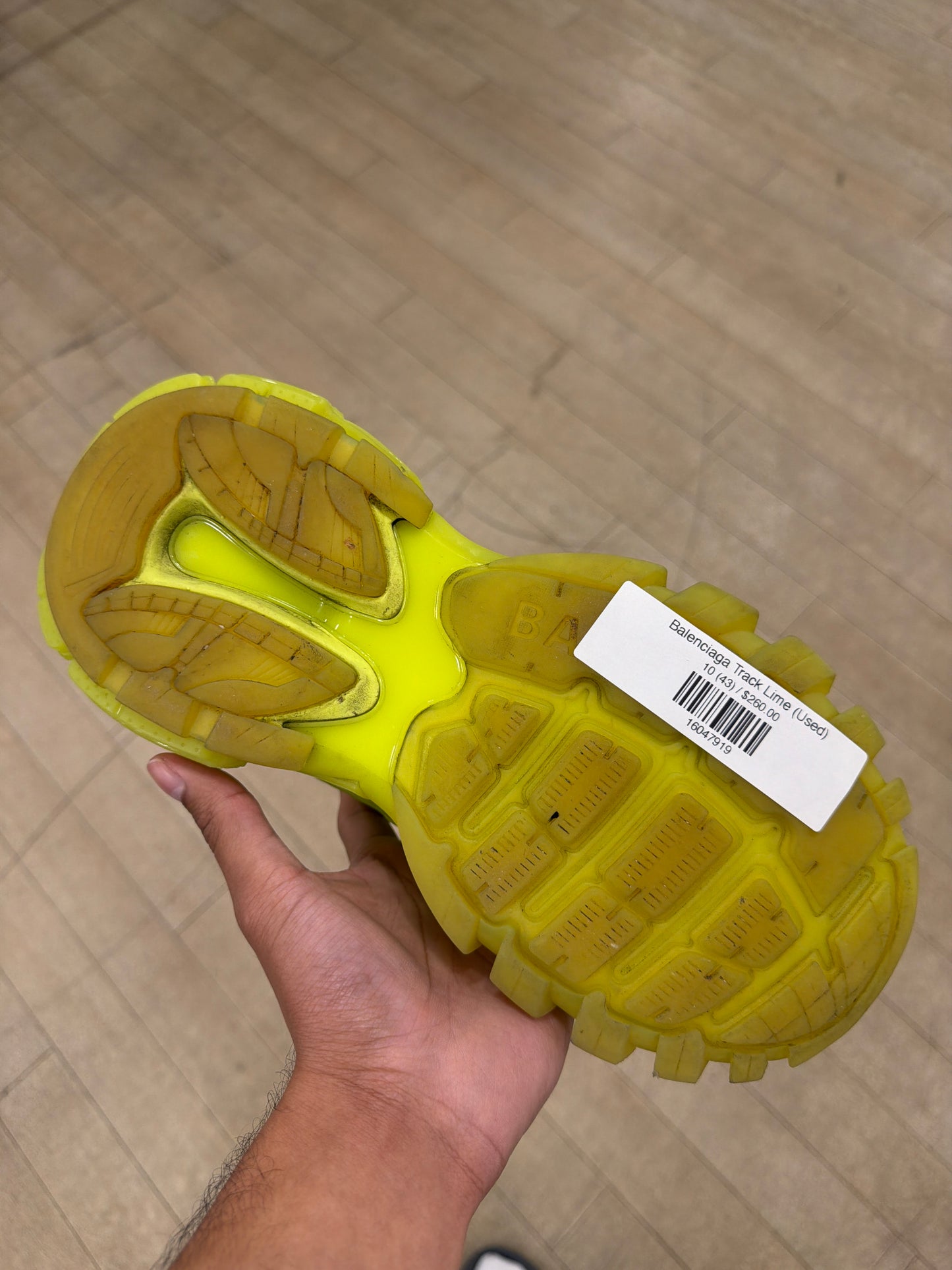Balenciaga Track Lime (Used)