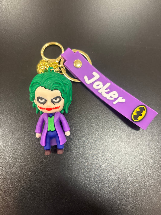 Joker Purple Keychain