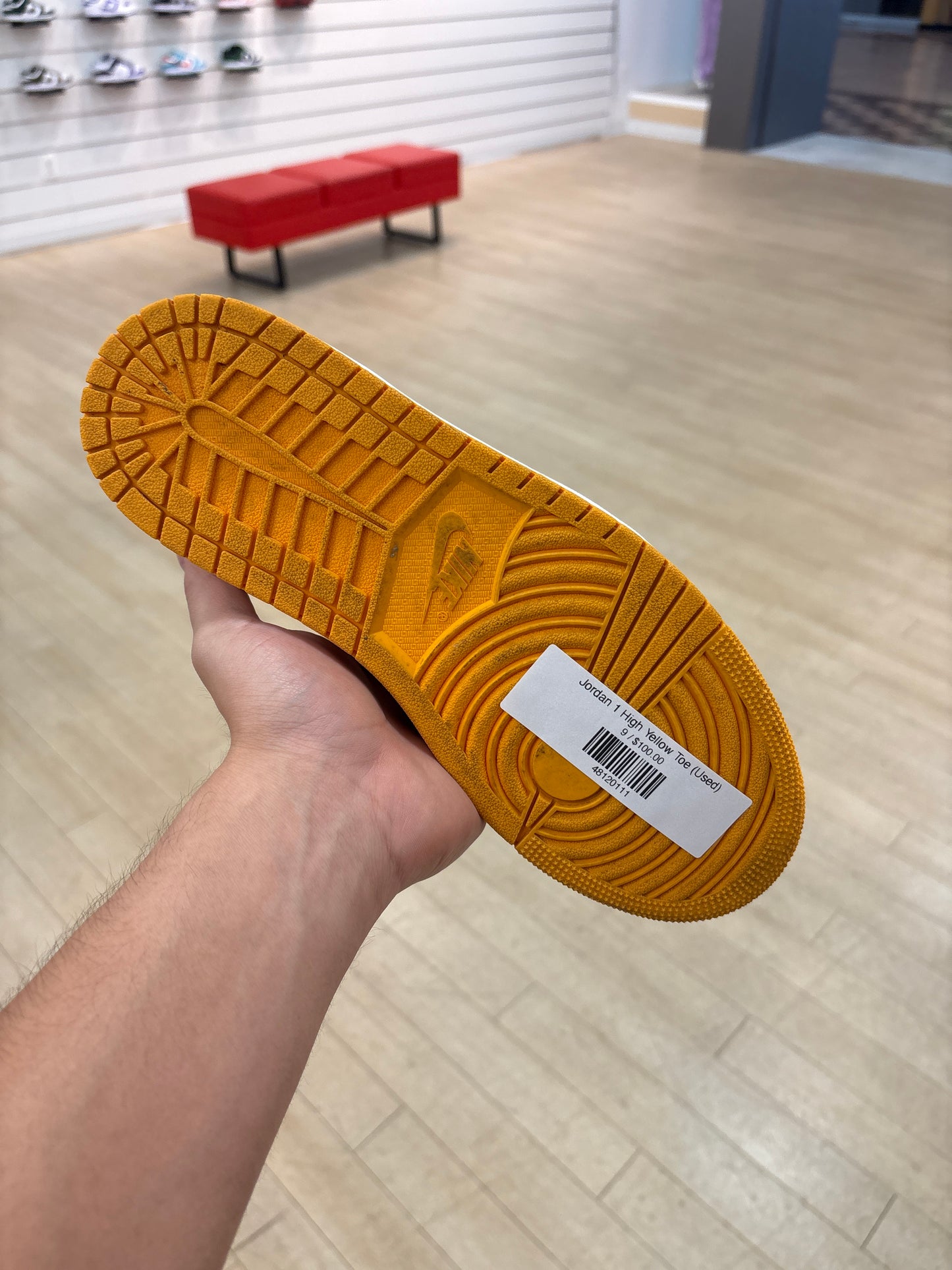 Jordan 1 High Yellow Toe (Used)