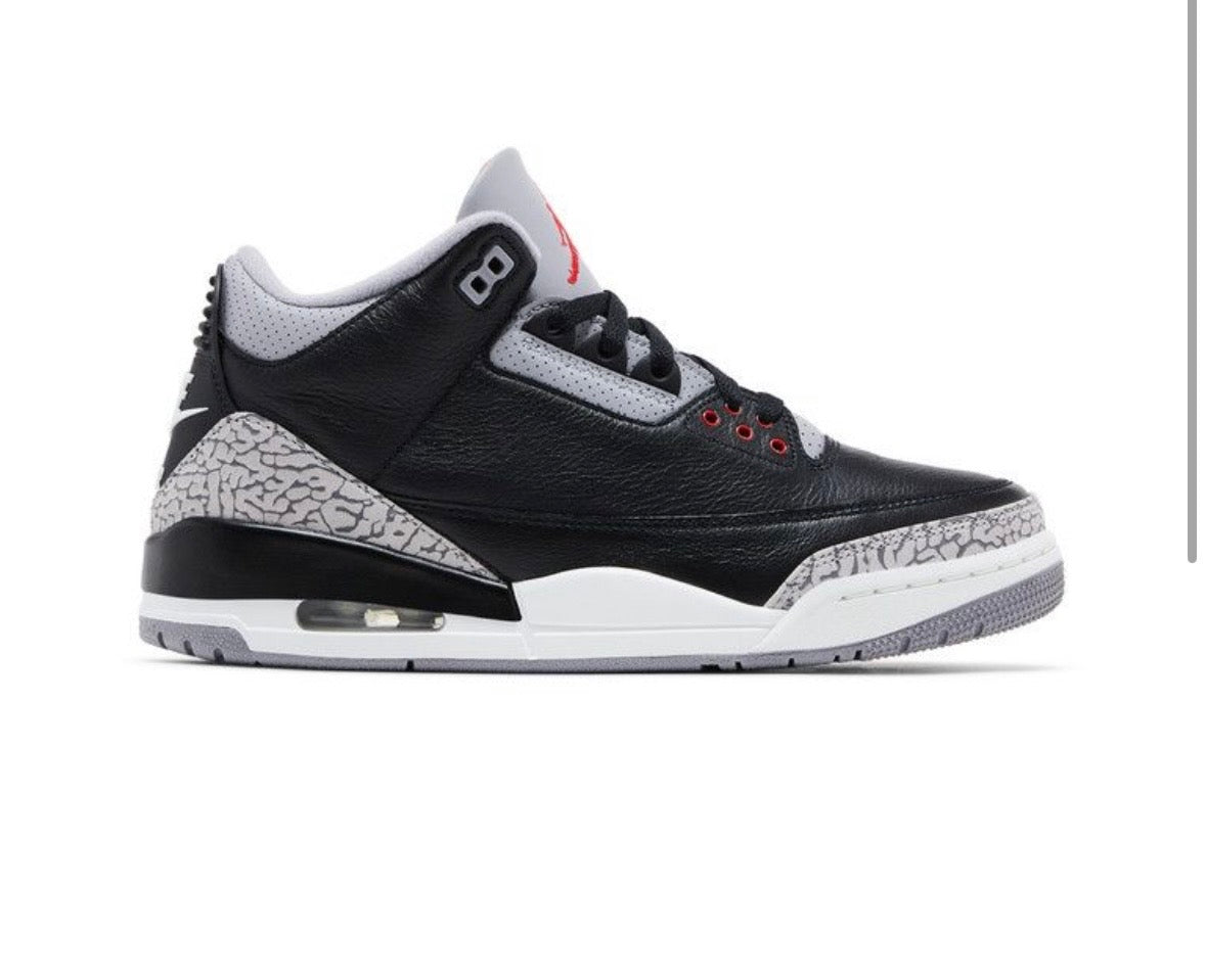 Jordan 3 Black Cement 2024 (Used)