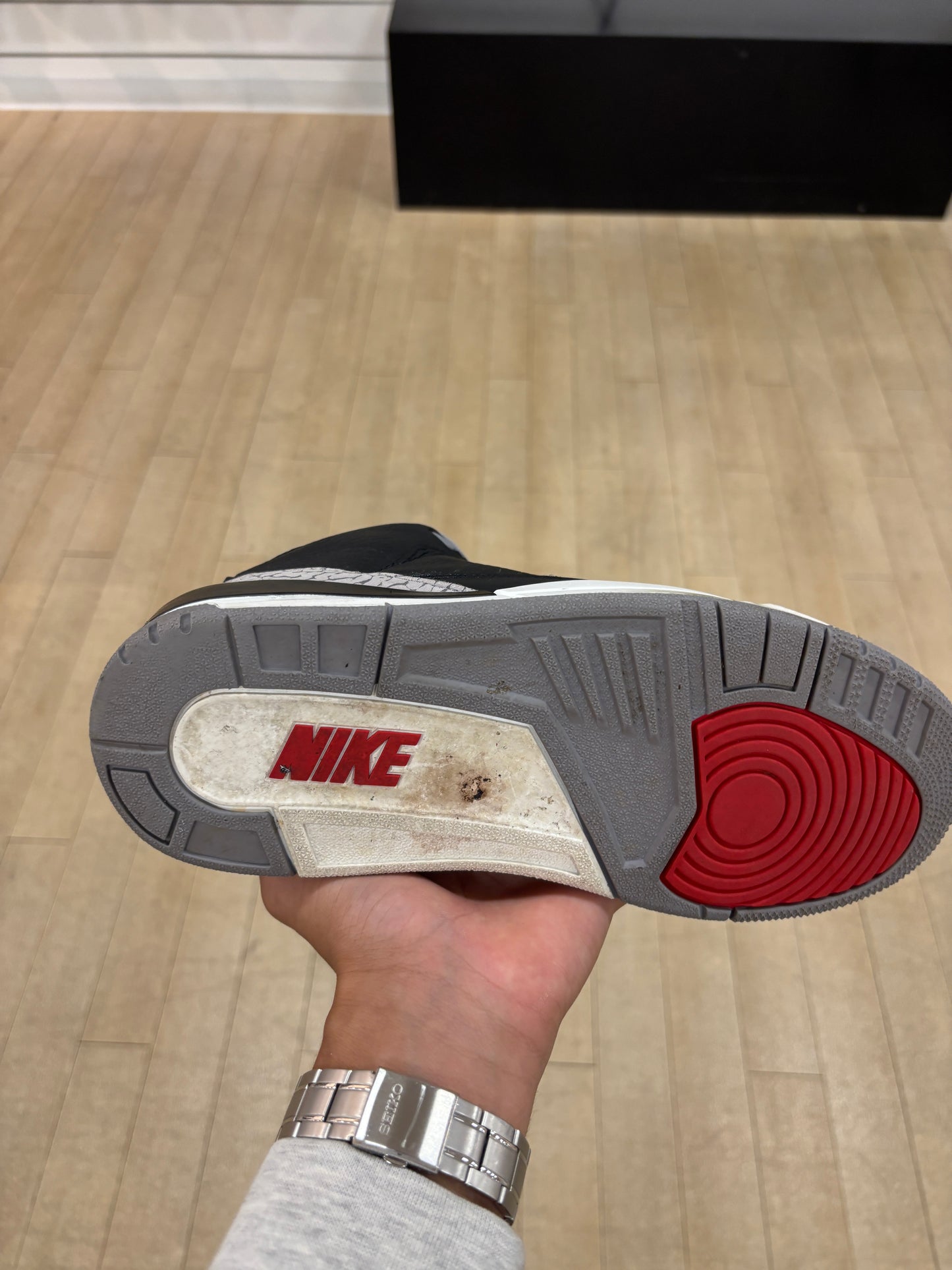 Jordan 3 Black Cement 2024 (Used)