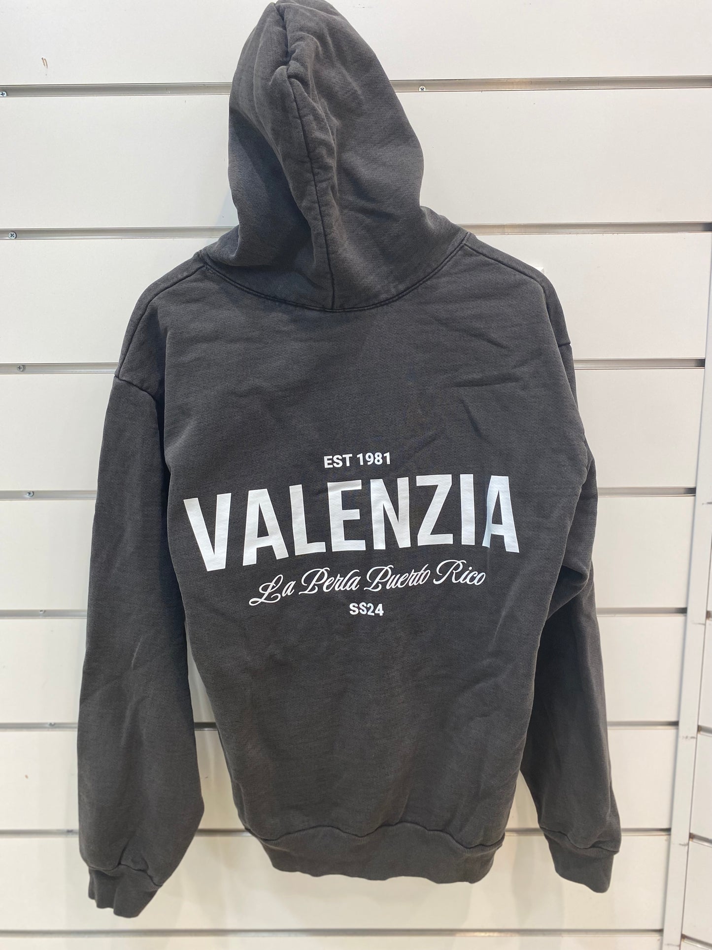 Valenzia Essential Hoodie Vintage Grey